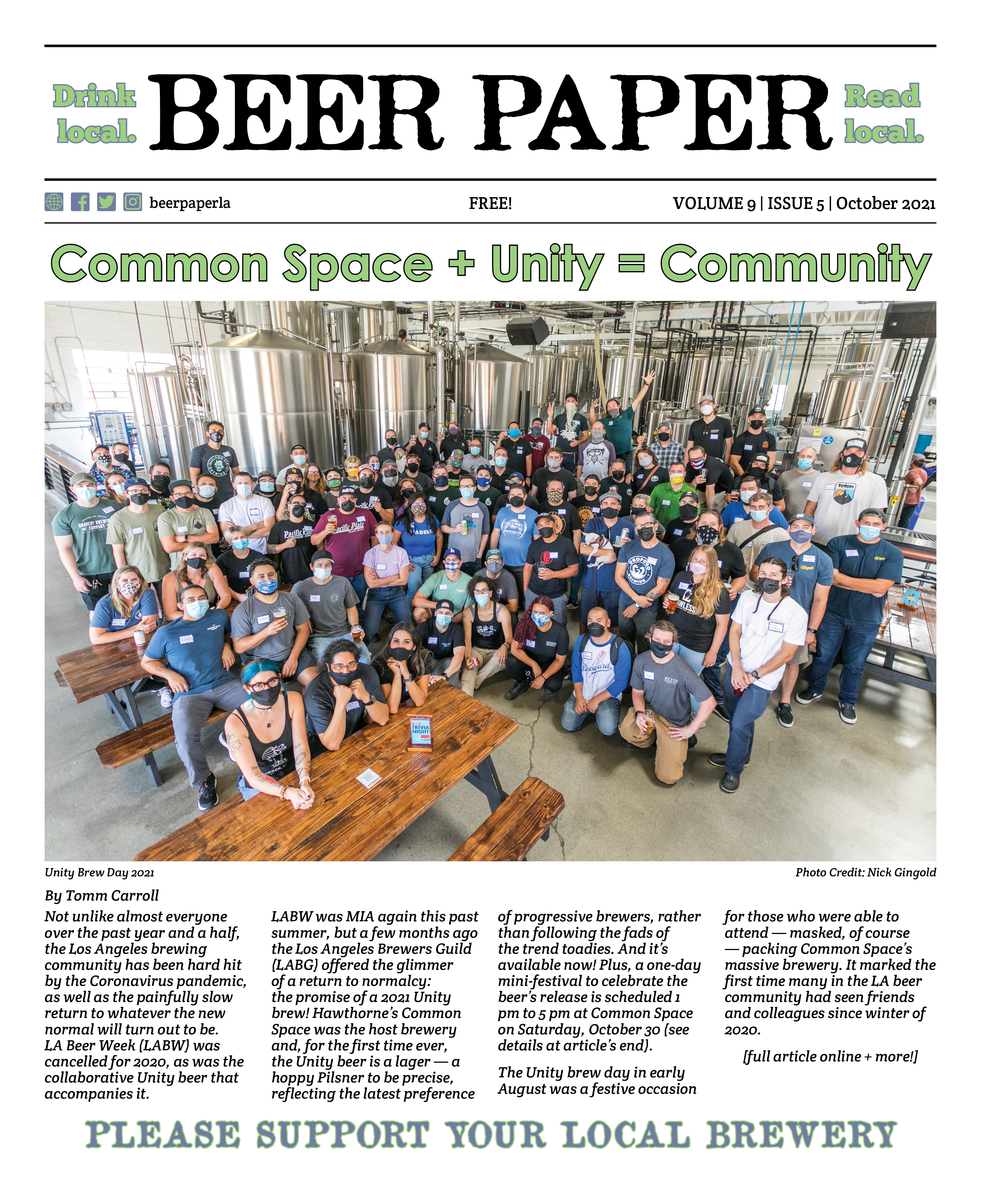 Back Beer Paper Issues