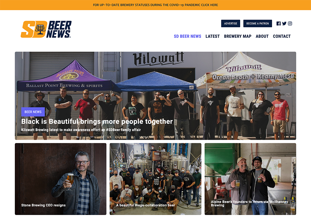 The Launch Of San Diego Beer News® Beer Paper 